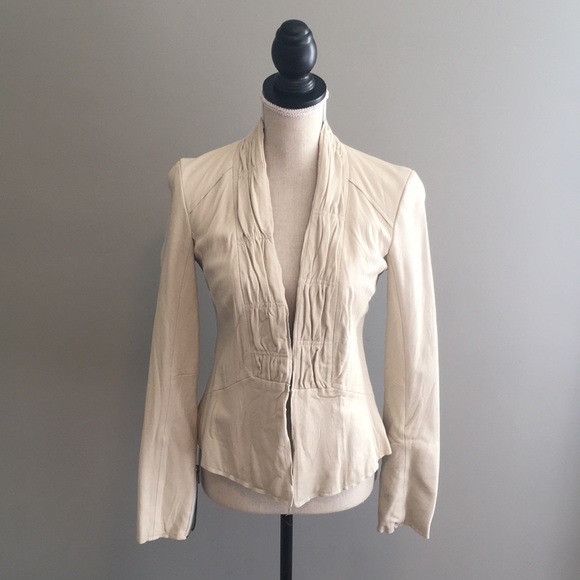 Burning Torch Leather Blazer - Picture 3 of 8